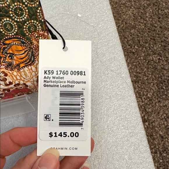 Brahmin Ady wallet marketplace Melbourne NWT - Picture 2 of 5